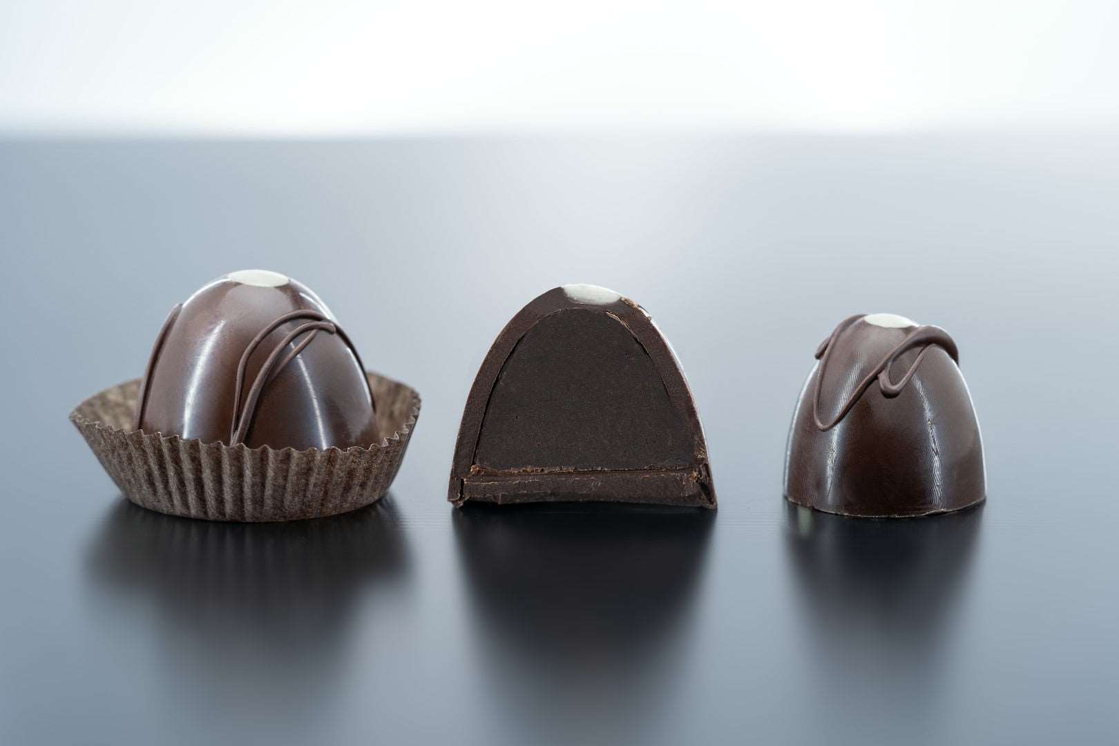Large Chocolate Truffles (6 Large Truffles) - Clear Cover