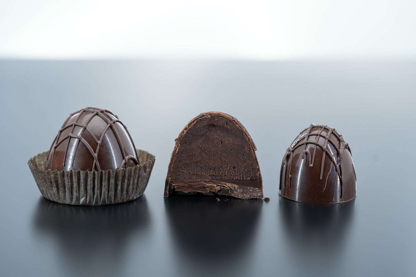 Mini Chocolate Truffles (12-pieces - Clear)