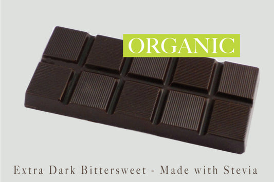 Organic Chocolate Bar (98% Cocoa, Sugar Free) - 8 Bars