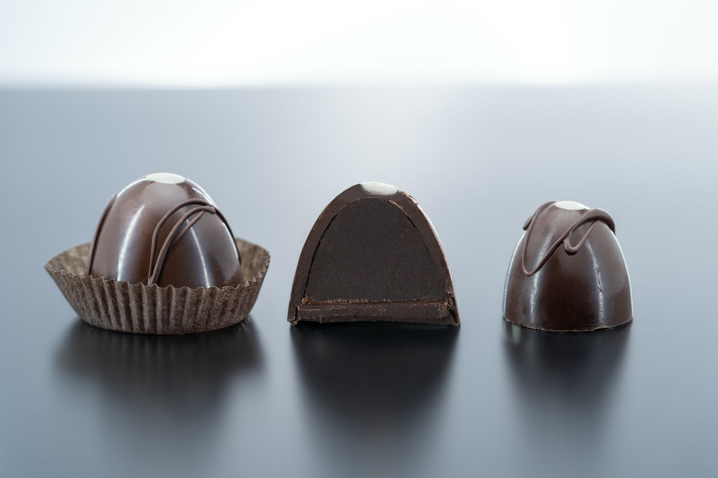 Mini Chocolate Truffles (12-pieces - Clear)