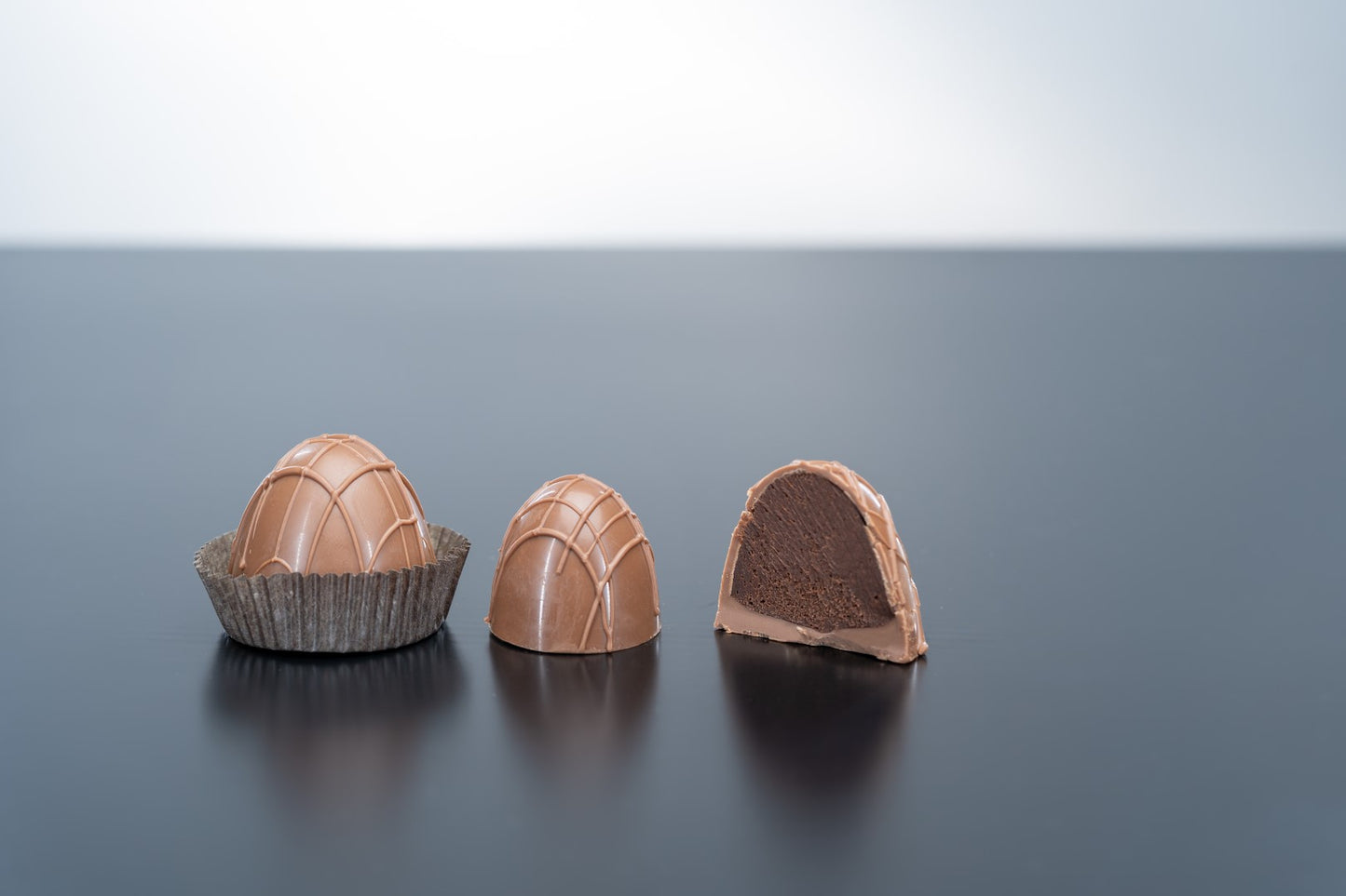 Mini Chocolate Truffles (12-pieces - Gold)